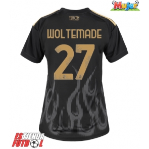 Juventus Nick Woltemade #27 Tercera Equipación Mujer 2026-27 Manga Corta